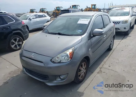 2015 Mitsubishi Mirage Es/Rf из США, поврежденный, VIN ML32A4HJ0FH038741